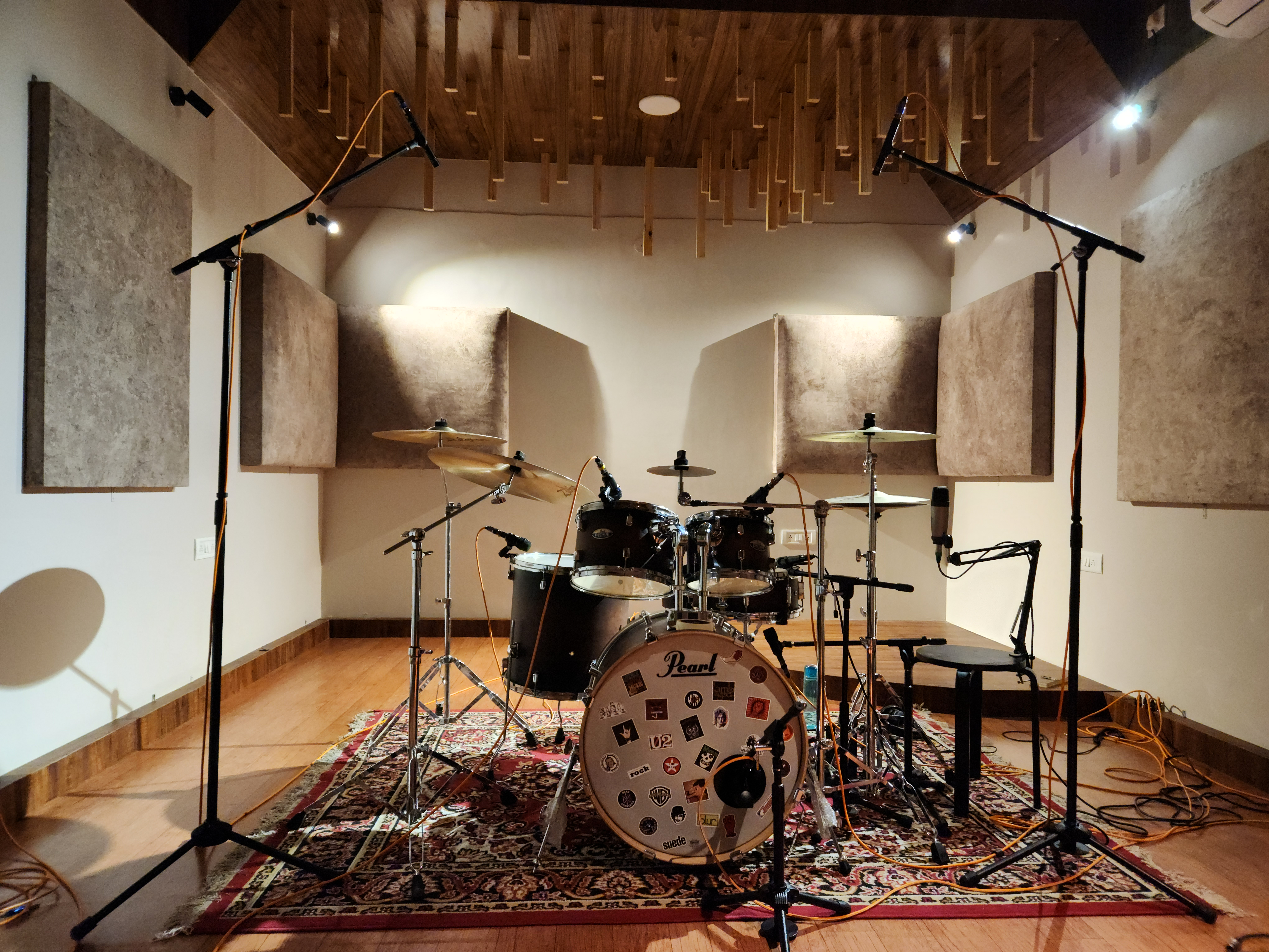 Recording Room at Seven Stones Studio Jaipur